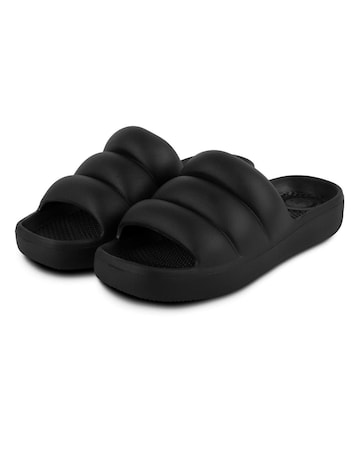 totes Ladies Moulded Puffy Slide