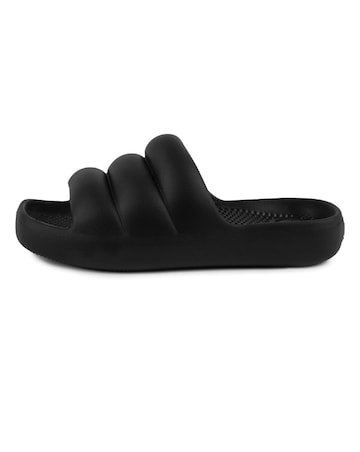 totes Ladies Moulded Puffy Slide