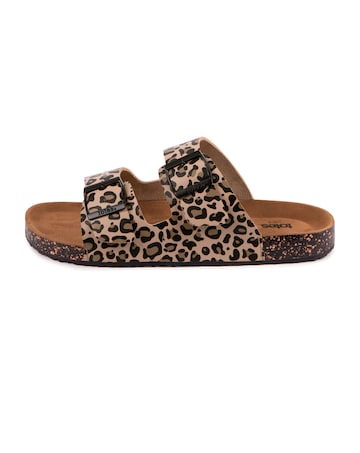 totes Ladies Pu Double Buckle Slider