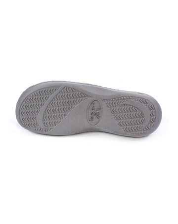 Totes Ladies Popcorn Terry Mule Slippers