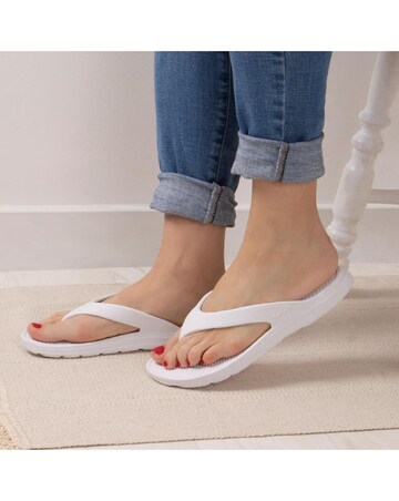 totes Ladies Bounce Toe Post Sandal