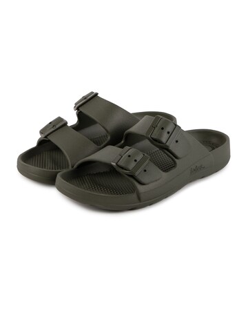 totes Ladies Double Buckle Adjustable Sliders