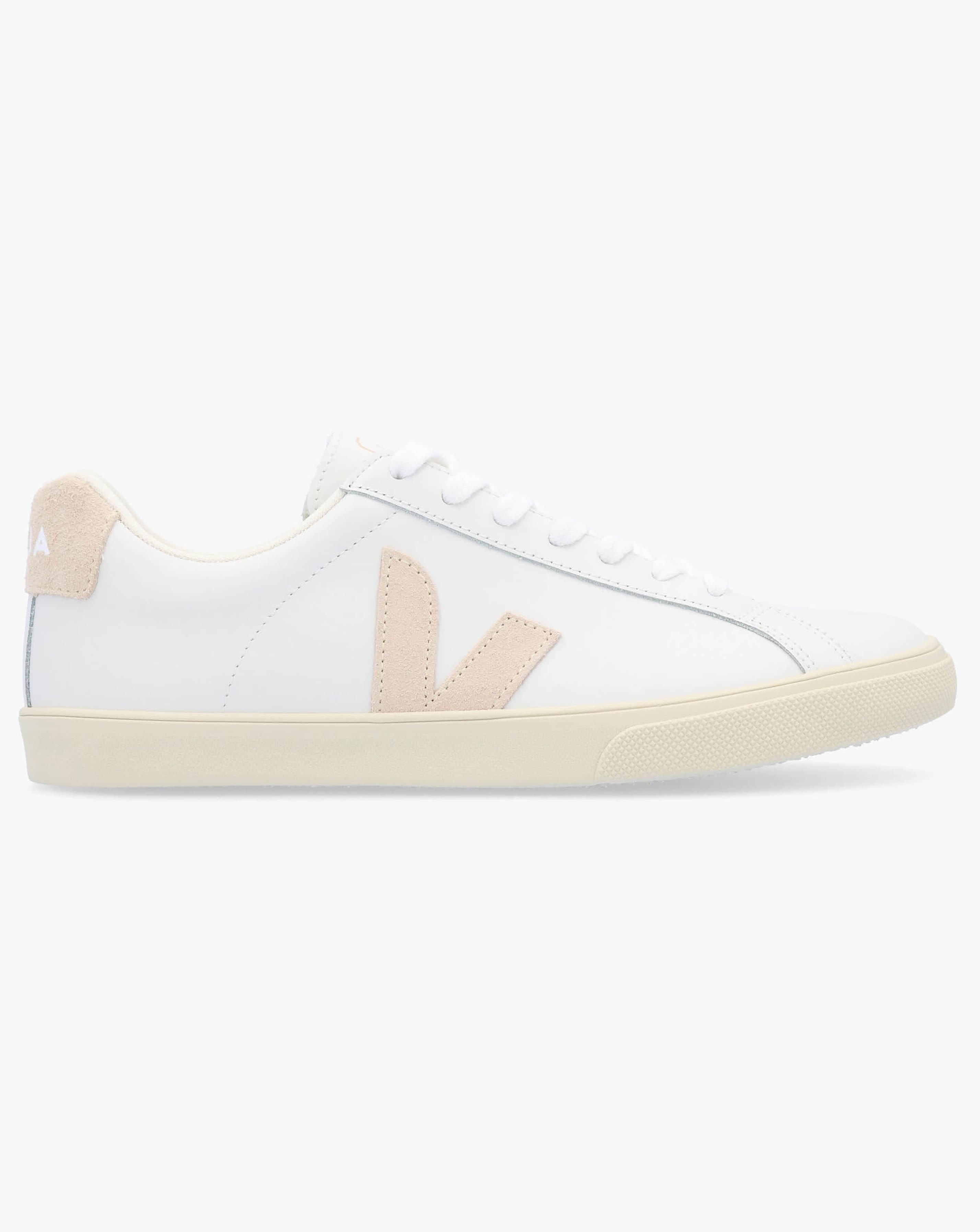 Veja Esplar Logo White Sable Trainers