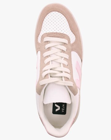 Veja V-10 Extra White Petale Sahara Chromefree Leather Trainers