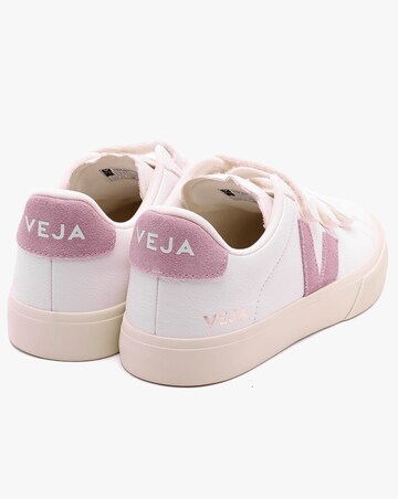 Veja Recife Logo Extra White Babe Chromefree Leather Trainers