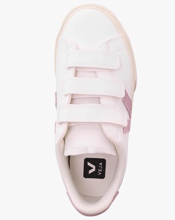 Veja Recife Logo Extra White Babe Chromefree Leather Trainers