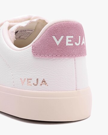 Veja Recife Logo Extra White Babe Chromefree Leather Trainers
