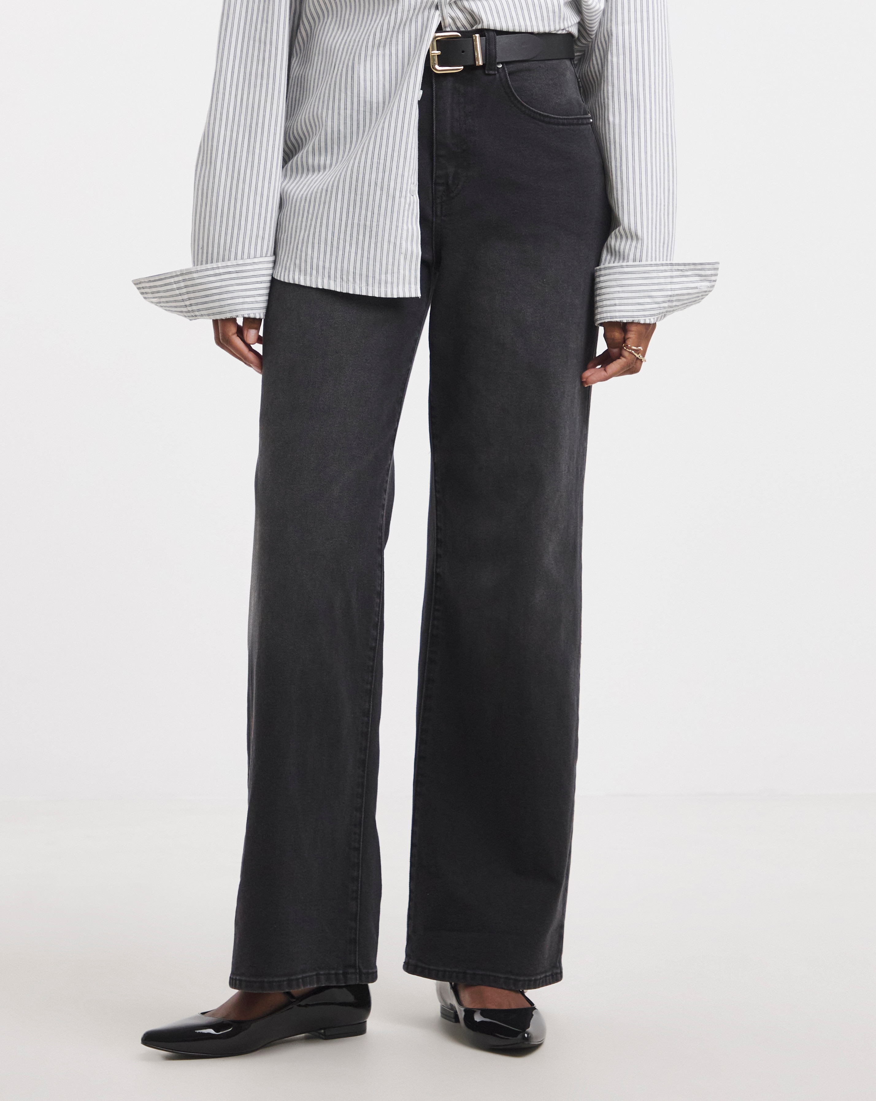 Authentic Wide Leg Jeans