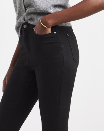 Black Superstretch Bootcut Jeans