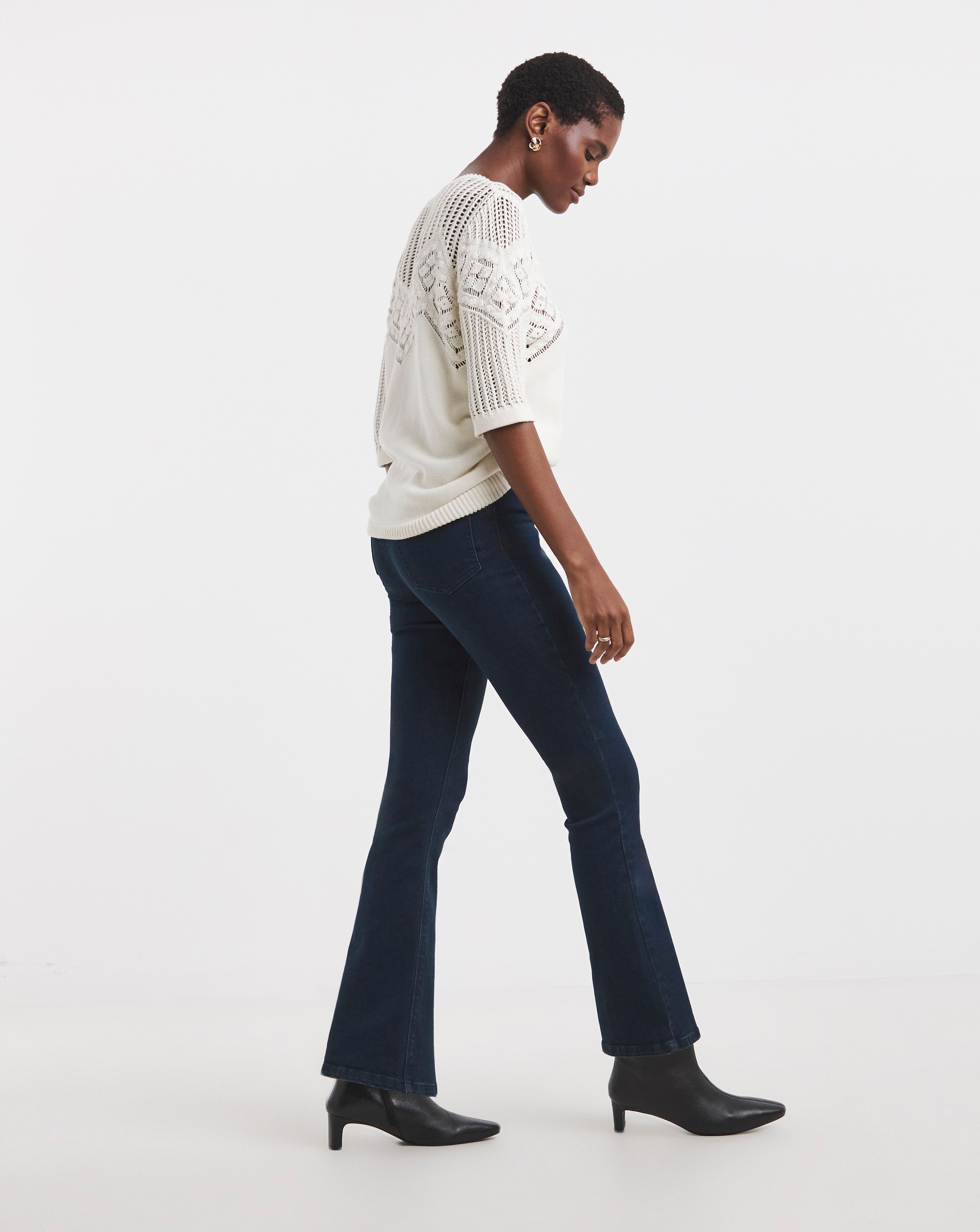 Indigo Superstretch Bootcut Jeans