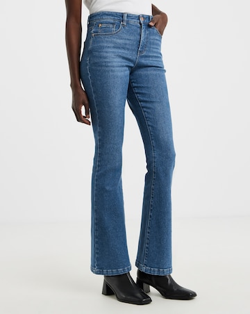 Mid Blue Magisculpt Bootcut Jeans
