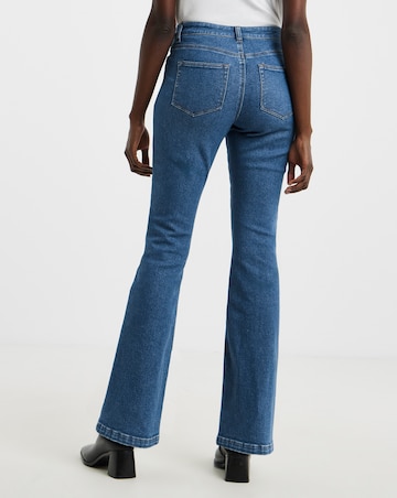 Mid Blue Magisculpt Bootcut Jeans