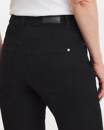 Black Authentic Relaxed Straight Leg Jeans