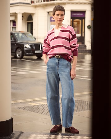 Blue Authentic Tapered Jeans