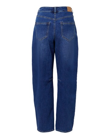 Dark Blue Authentic Barrel Leg Jeans