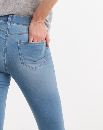 Light Blue Stretch Bootcut Jeggings