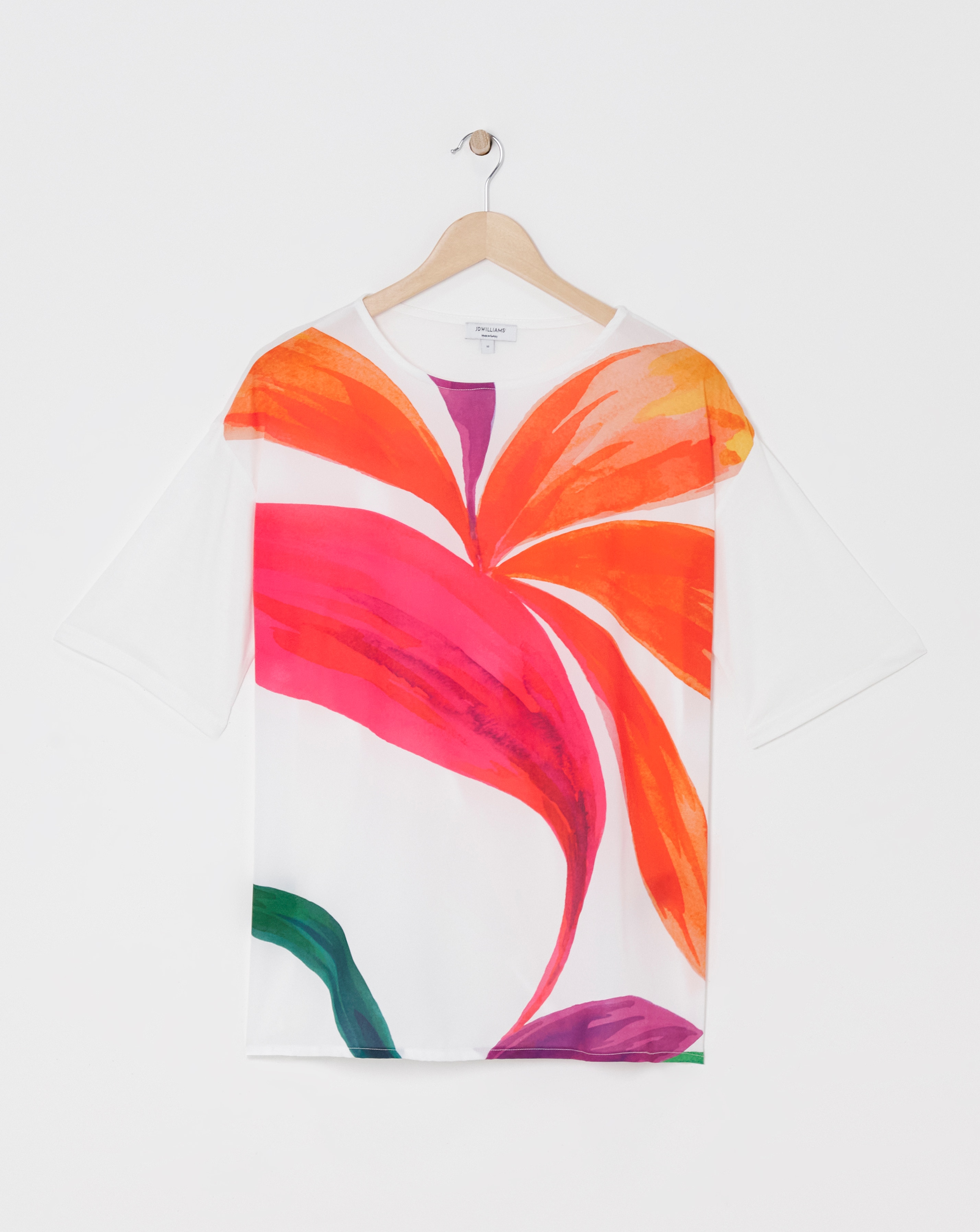 Lily Woven Front T-Shirt