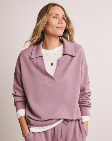 Anthology Collared Modal Sweatshirt