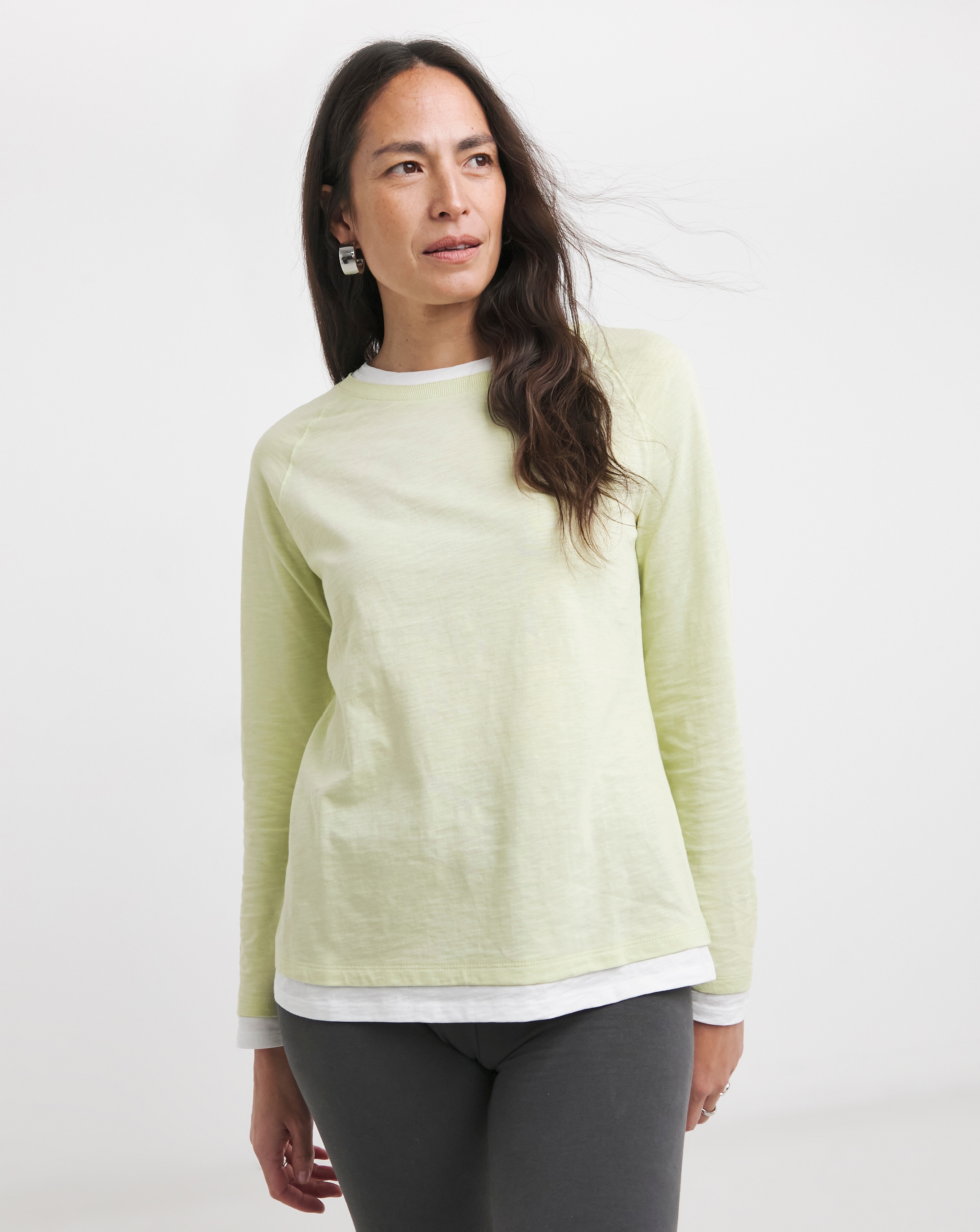 Layered Long Sleeve T-Shirt