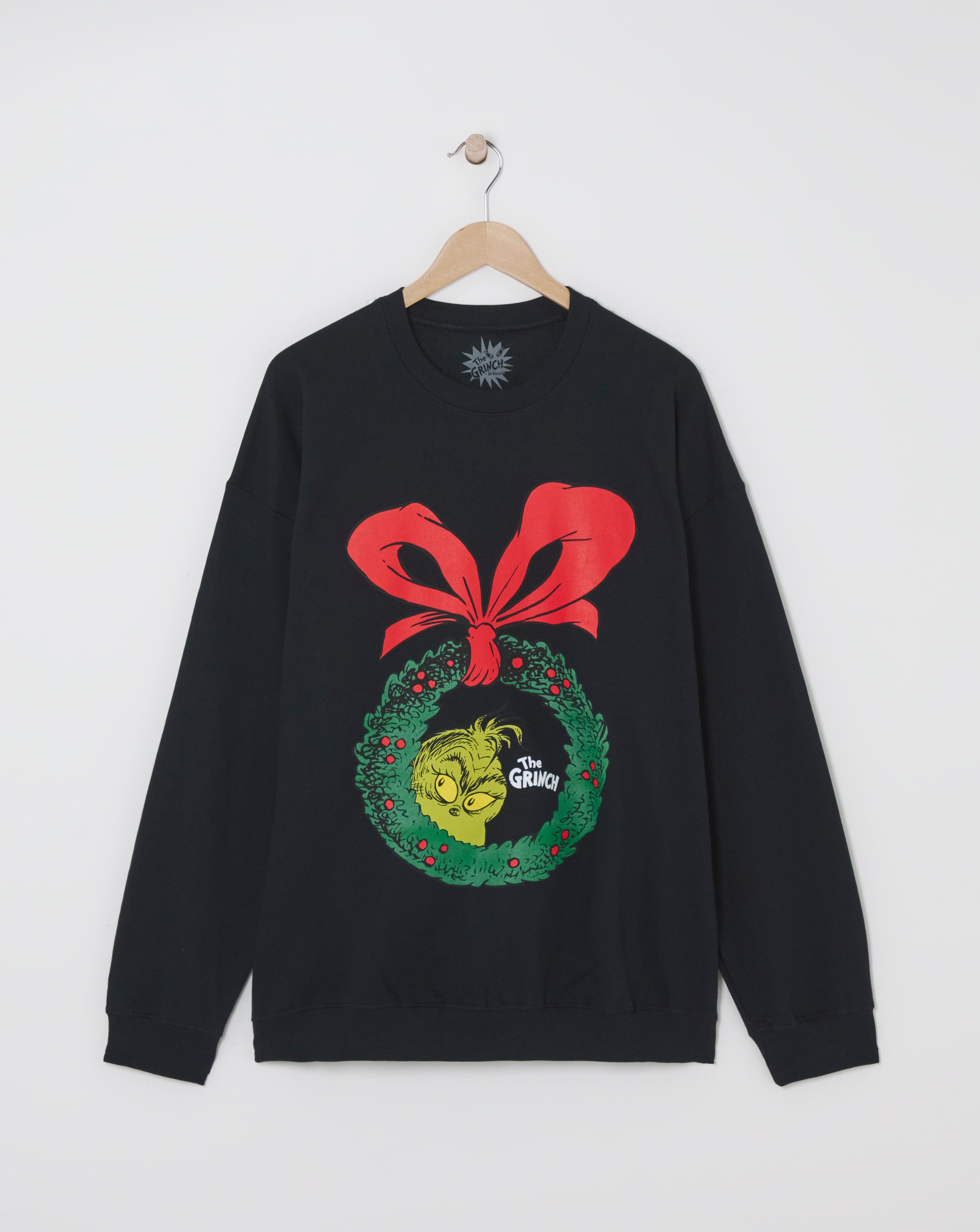 Grinch Christmas License Sweatshirt