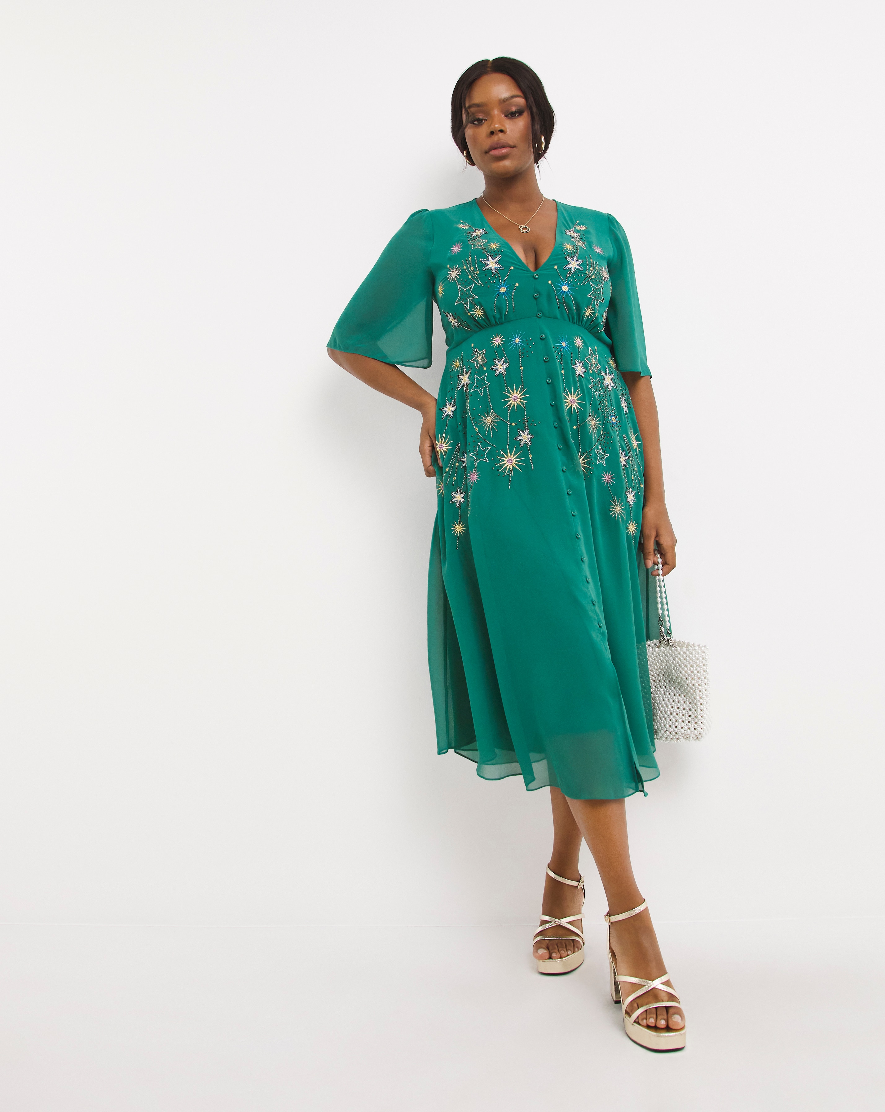 Hope & Ivy Rhea Maxi Dress