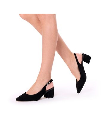 Paradox London Isadora Block Heel Courts