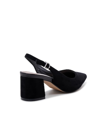 Paradox London Isadora Block Heel Courts