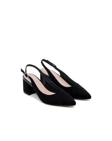 Paradox London Isadora Block Heel Courts