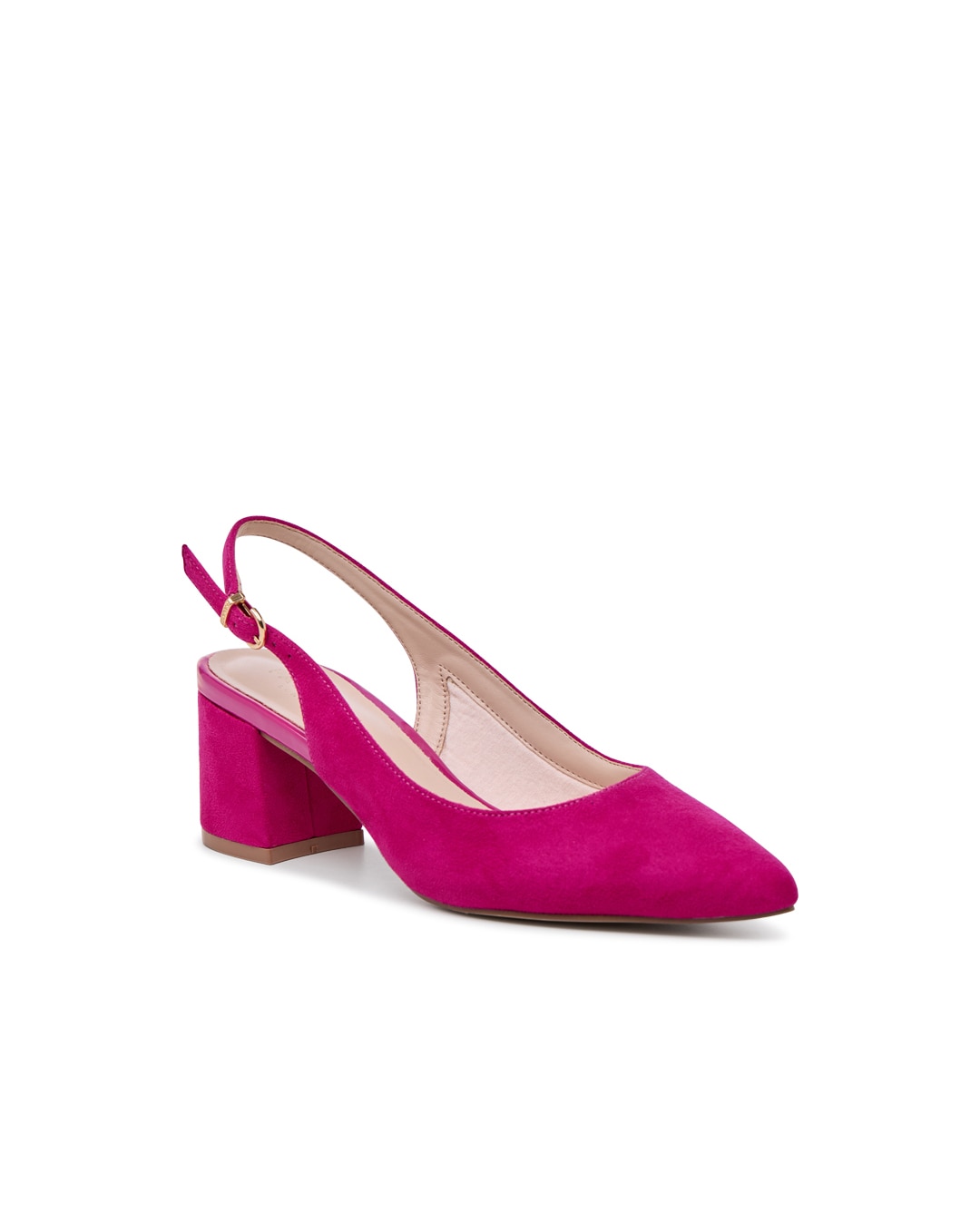 Paradox London Isadora Block Heel Courts