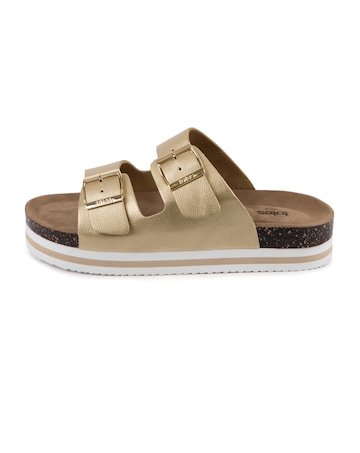 totes Ladies Double Buckle Slider
