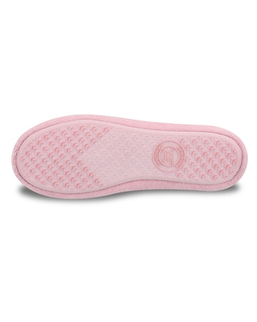 Isotoner Ladies Terry Ballerina Slippers