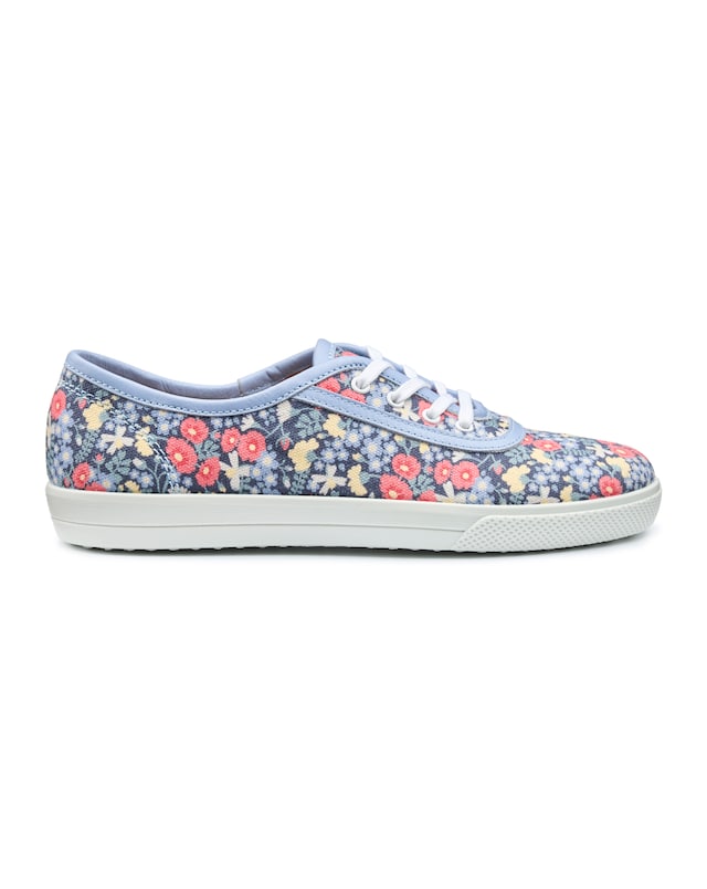Hotter Mabel Wide Fit Canvas Lace-Up
