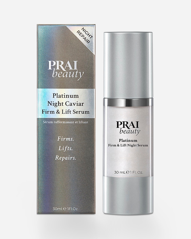 PRAI Platinum Night Caviar Firm & Lift Serum - 30ml