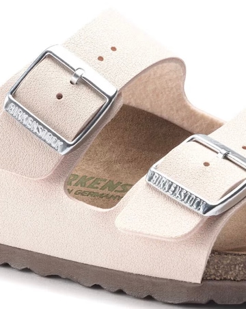 Birkenstock Arizona Vegan Birko-Flor Two Bar Mules Standard Fit