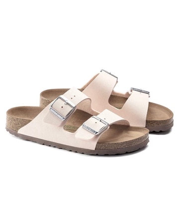 Birkenstock Arizona Vegan Birko-Flor Two Bar Mules Standard Fit