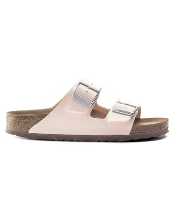 Birkenstock Arizona Vegan Birko-Flor Two Bar Mules Standard Fit