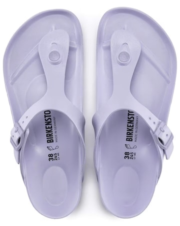 Birkenstock Gizeh EVA Purple Fog Toe Post Sandals Standard Fit