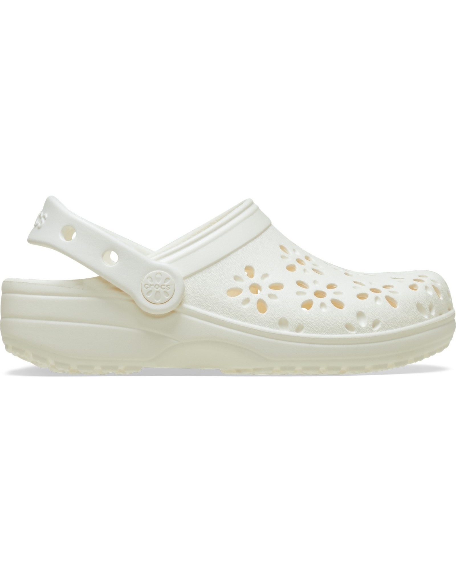 Crocs Classic Floral Cut Out Clog