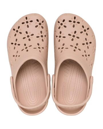 Crocs Classic Floral Cut Out Clog