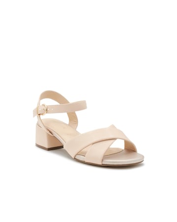 Paradox London Neala Wide E Fit Block Heel Sandal