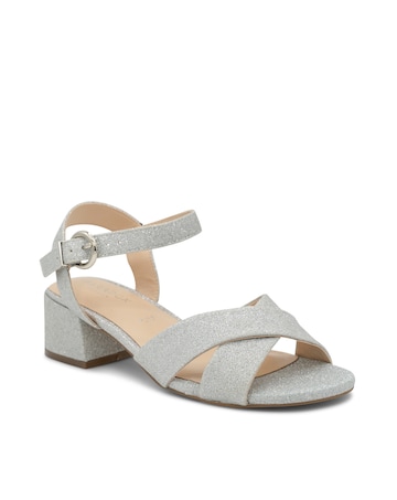 Paradox London Neala Wide E Fit Block Heel Sandal