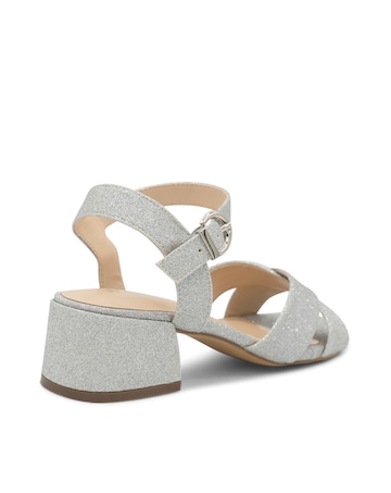 Paradox London Neala Wide E Fit Block Heel Sandal