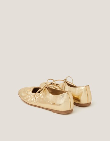 Monsoon Blair Metallic Ballet Flats