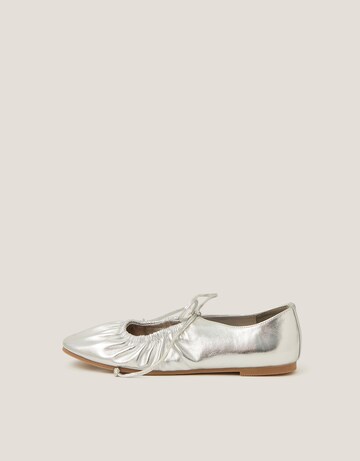 Monsoon Blair Metallic Ballet Flats