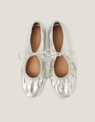 Monsoon Blair Metallic Ballet Flats
