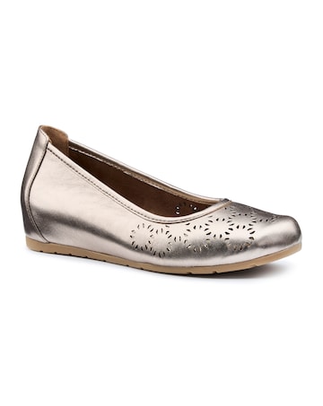 Hotter Swan Wide Fit Slip-On Shoe