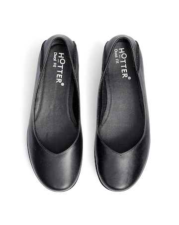 Hotter Birdie Wide Fit Ballerina Pump