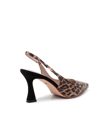 Paradox London Chantelle Slingback Stiletto Heels