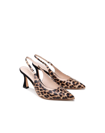 Paradox London Chantelle Slingback Stiletto Heels