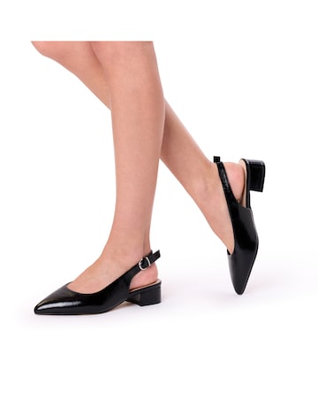 Paradox London Fiorenza Wide Fit Low Block Heels